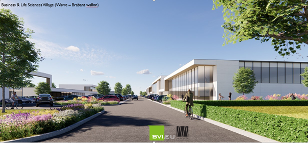 BVI.EU ontwikkelt samen met de stad Waver een nieuw bedrijvenpark dat focust op life sciences
