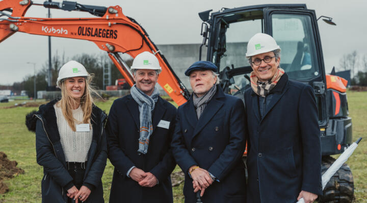 The first stone of Hélécine Green Business Park has been laid!
