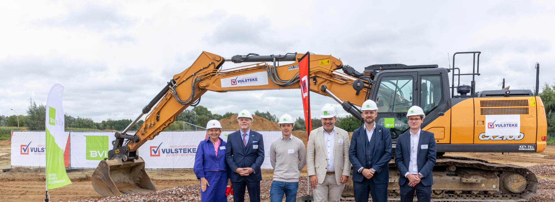 BVI.EU starts construction of Heermeers Green Business Park in Evergem