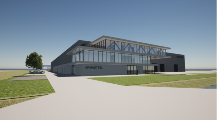 BVI.EU creërt built-to-suitgebouw voor Armasteel in Gent